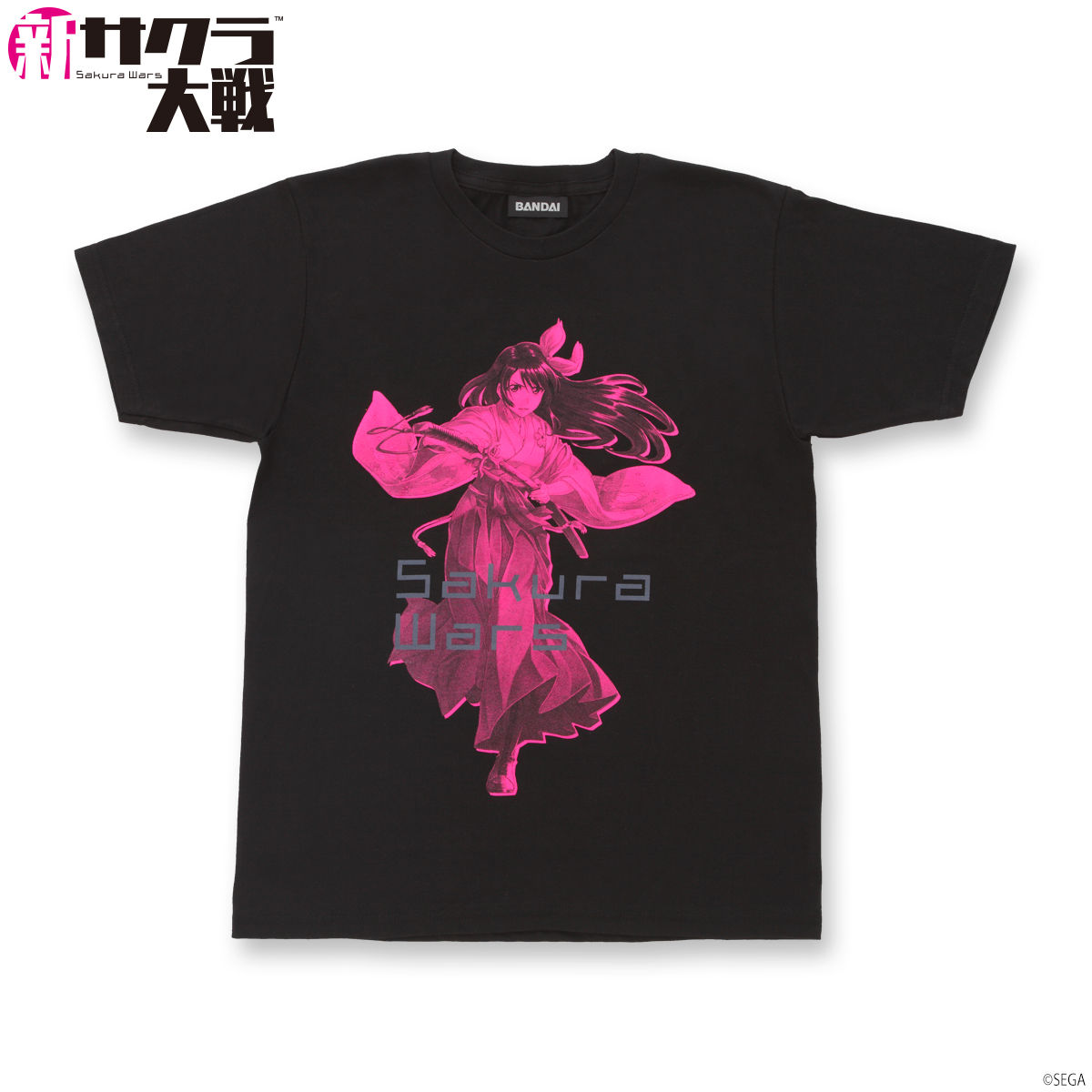 新サクラ大戦 Tシャツ 天宮さくら柄 | アニメグッズ ・おもちゃなら