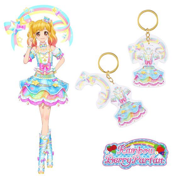 アイカツ ドレスアクリルキーホルダー レジェンドプレミアムレアドレス 予約販売】【復刻版】ドレスアクリルキーホルダー＜レジェンド