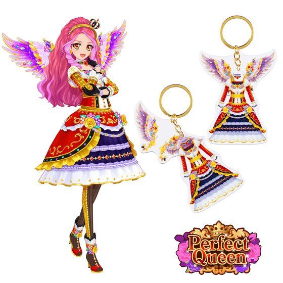 アイカツ ドレスアクリルキーホルダー レジェンドプレミアムレアドレス 予約販売】【復刻版】ドレスアクリルキーホルダー＜レジェンド