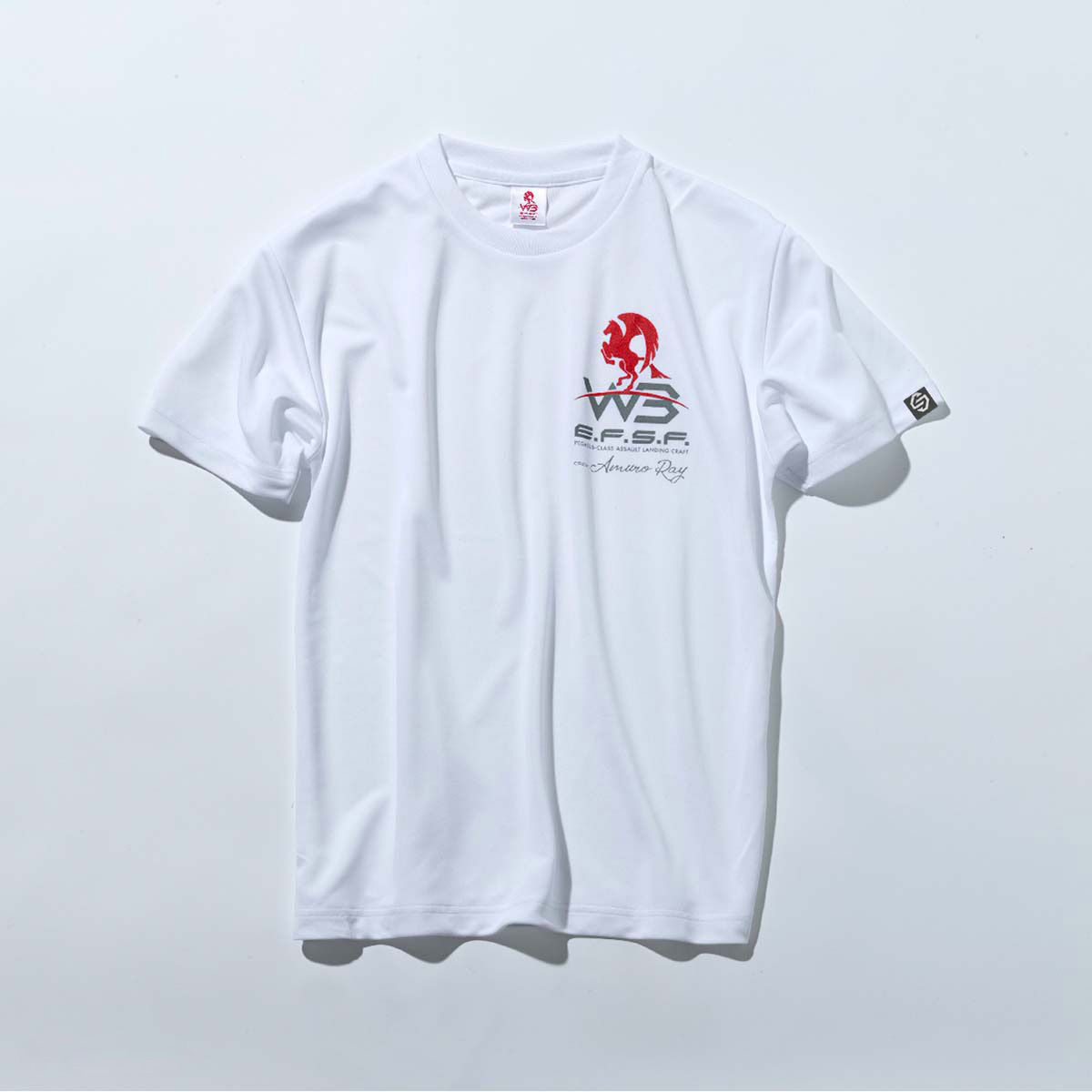 衣類　ガンダム＆アムロ ロング Tシャツ ホワイト フリーサイズ 「機動戦士ガンダム」 PARCO×GUNDAM COLLABORATION ITEM FAIRグッズ 衣類 ガンダム＆タイトルロゴ Tシャツ ホワイト Lサイズ 「機動