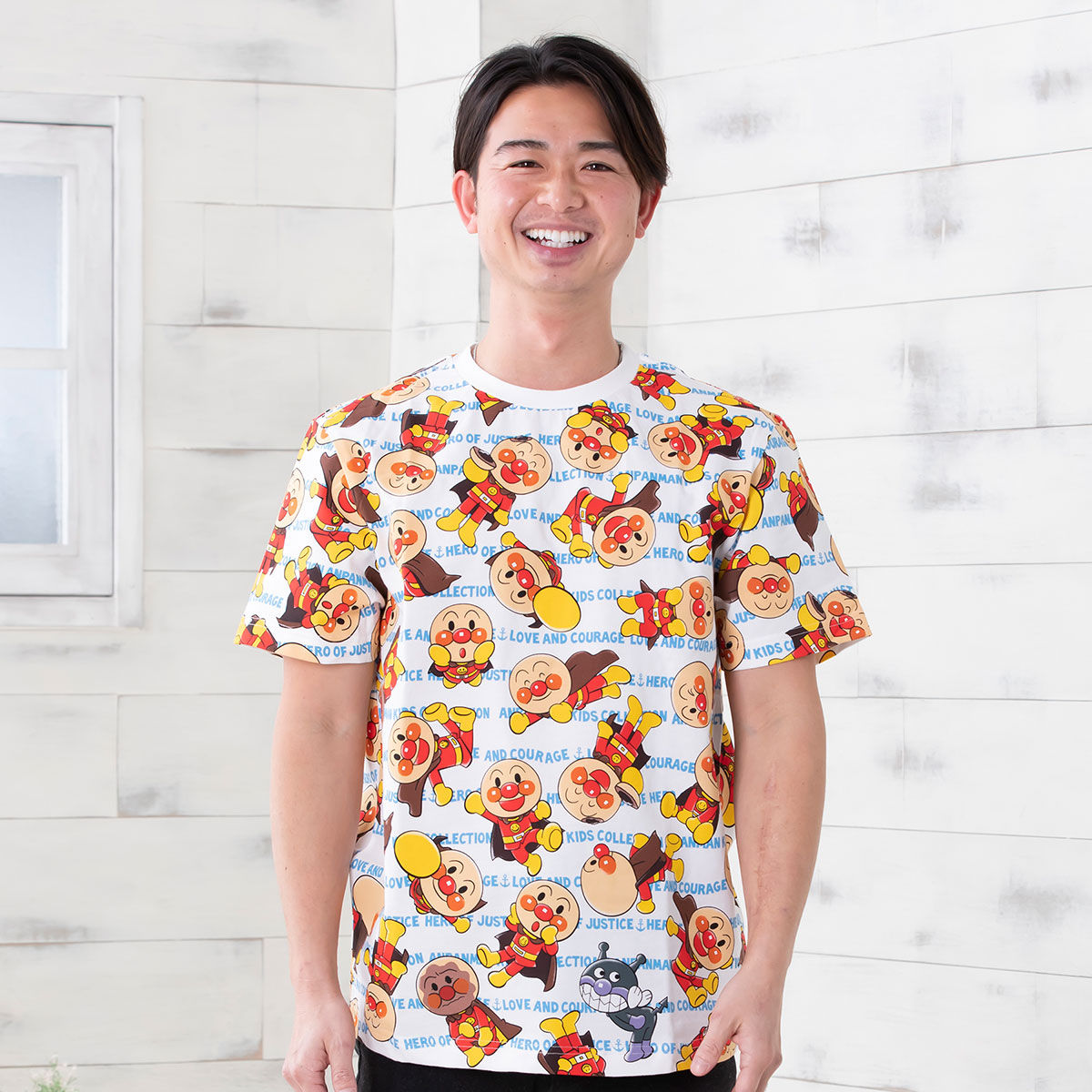 いっぱい柄Tシャツ大人 | それいけ！アンパンマン ファッション