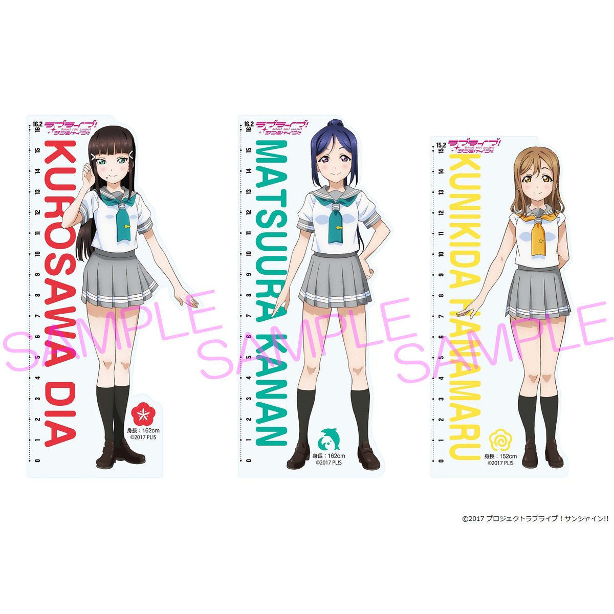 ラブライブ！サンシャイン!!  限定特典 アクリルスタンドセット ラブライブ！サンシャイン!! 浦の星女学院購買部 BIRTHDAY