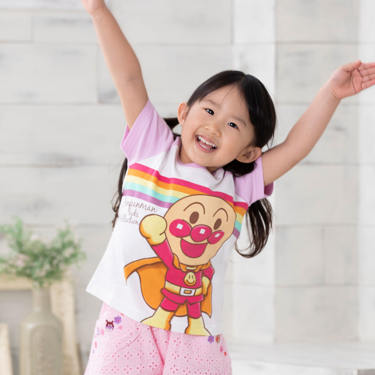 アンパンマン キャラクターTシャツ・パンツセット 80cm アンパンマン Tシャツとパンツ 3点おまとめ - メルカリ