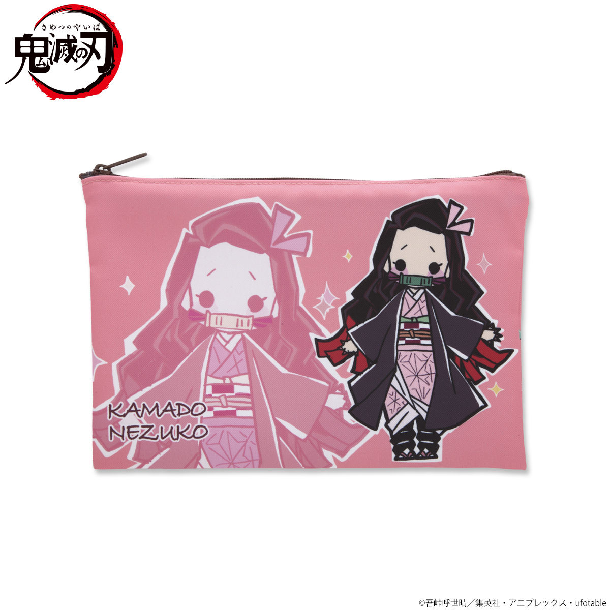新品☆鬼滅の刃☆整列デザイン☆グラフアート☆キャラポーチ