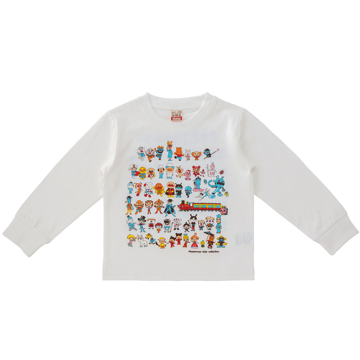 大行列柄長袖Tシャツ | それいけ！アンパンマン ファッション