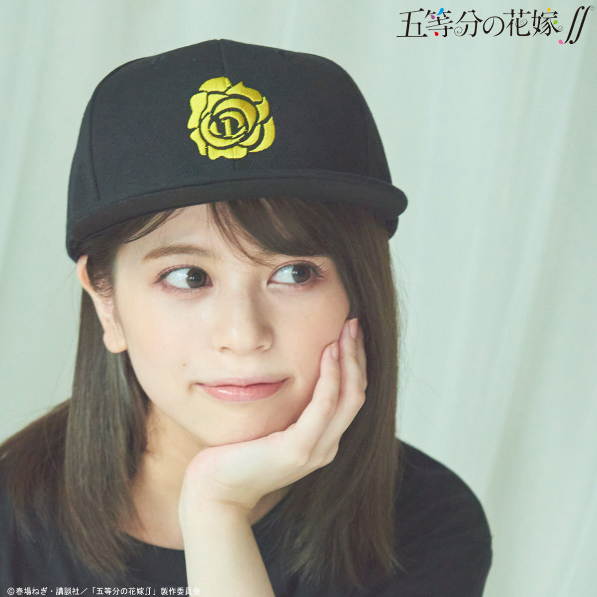 五等分の花嫁∬×HTML ZERO3 Sister Rose Baseball Cap