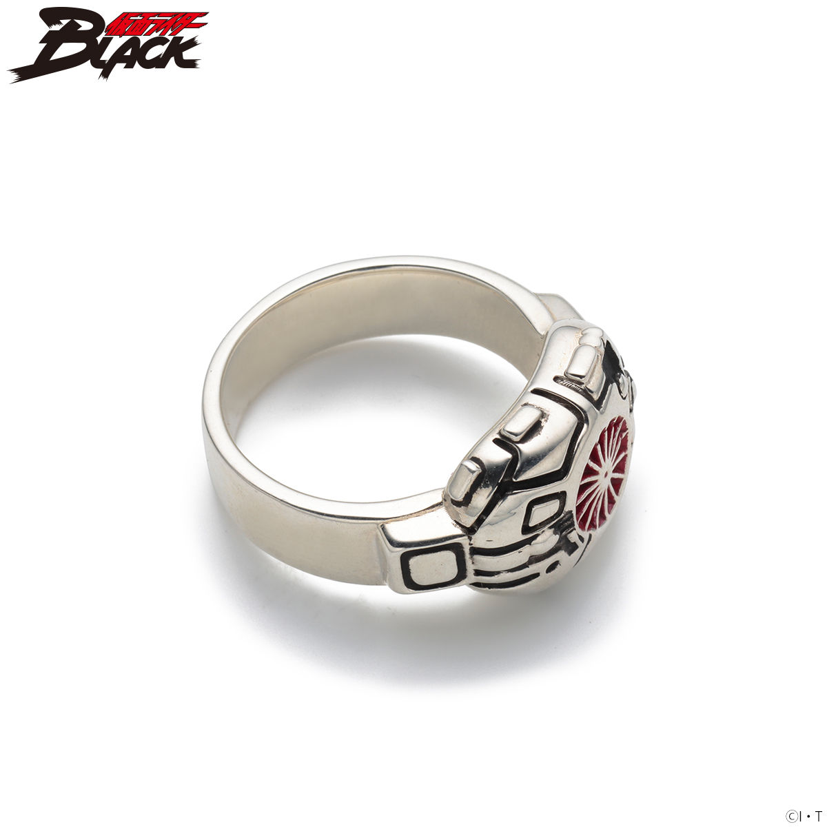 仮面ライダーBLACK BLACK/シャドームーン リング SILVER925