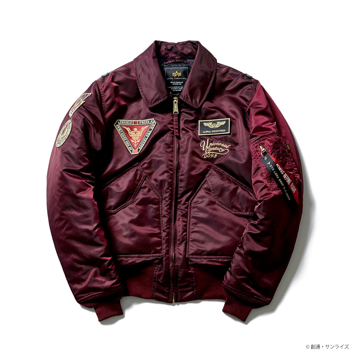 STRICT-G × ALPHA INDUSTRIES CWU-45/P 『機動戦士ガンダム 逆襲の