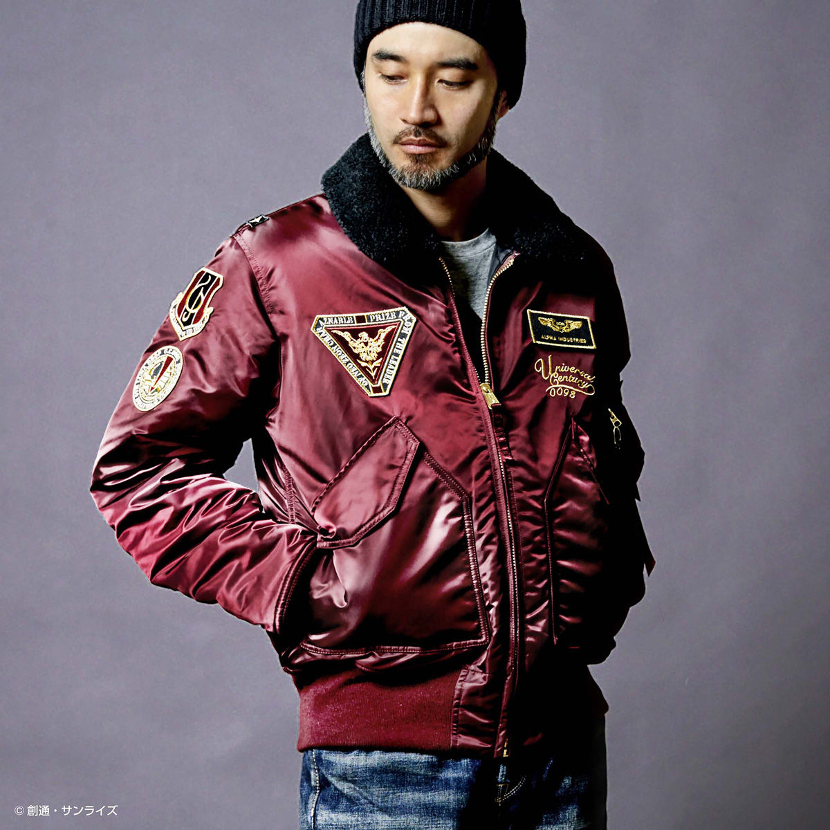 STRICT-G × ALPHA INDUSTRIES CWU-45/P 『機動戦士ガンダム 逆襲の ...