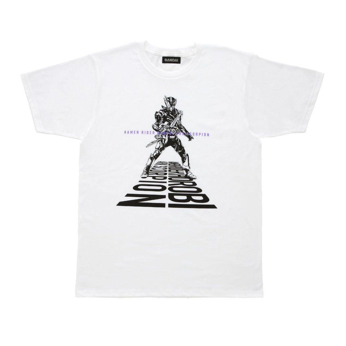 仮面ライダーゼロワン モノクロームイラストTシャツ | 仮面ライダー