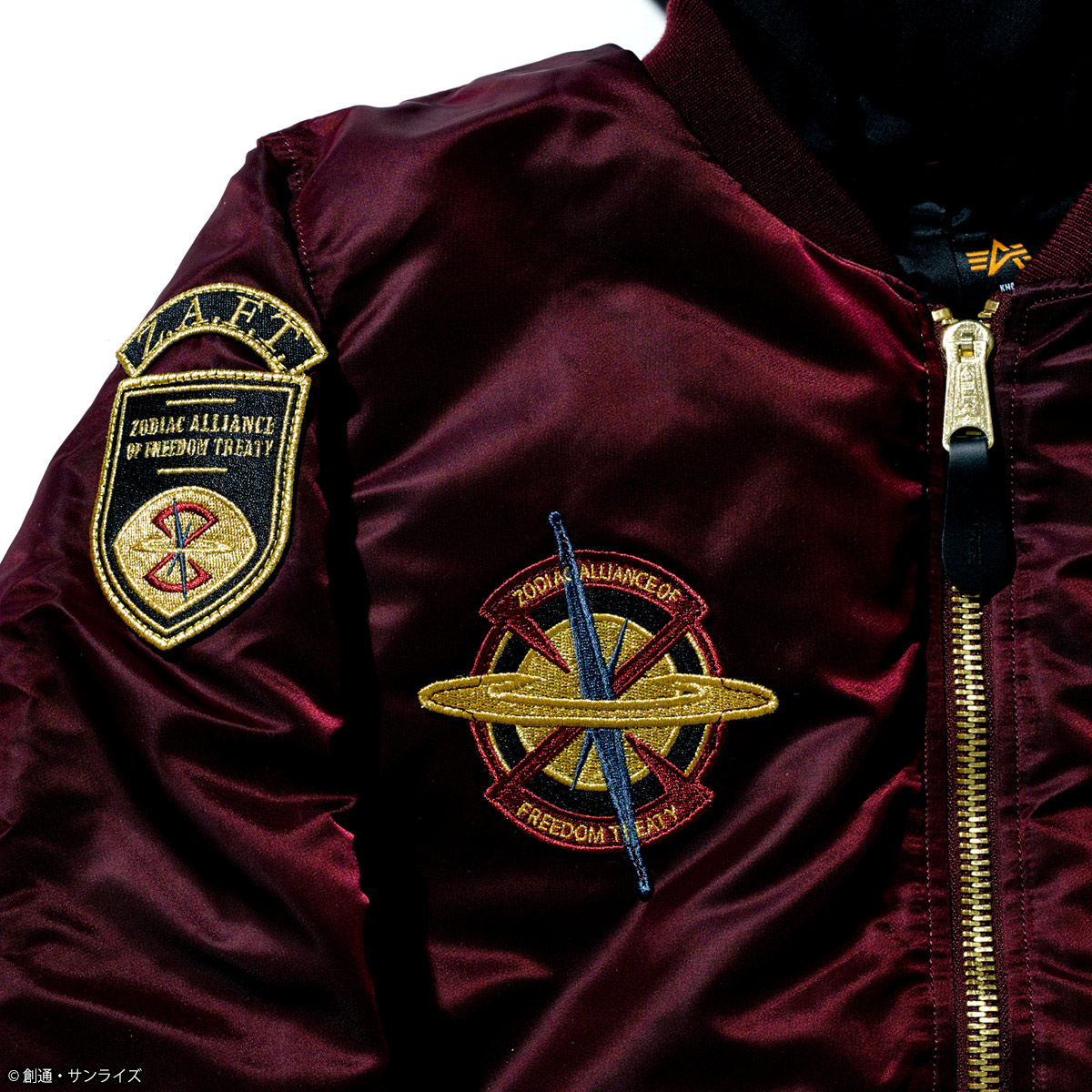 STRICT-G ALPHA INDUSTRIES MA-1 NATUS『機動戦士ガンダムSEED