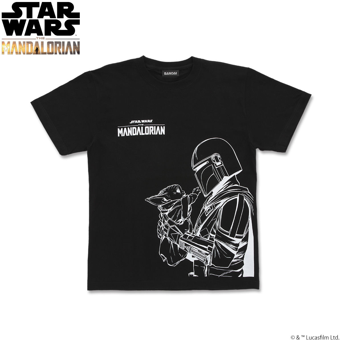 マンダロリアン/The Mandalorian The child Art Tシャツ | STAR WARS 