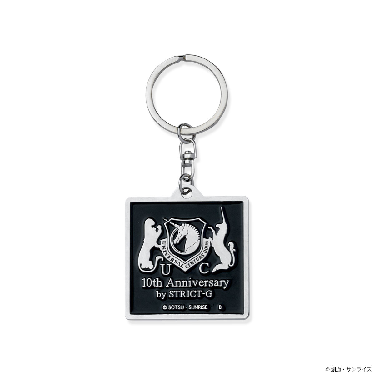 Strict G 機動戦士ガンダムuc Ova10周年記念 メタルキーホルダー タペストリー柄 機動戦士ガンダムuc ユニコーン 趣味 コレクション バンダイナムコグループ公式通販サイト