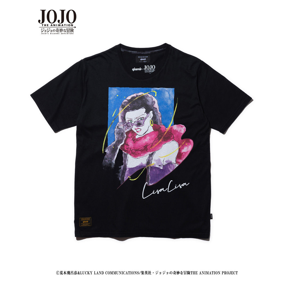 ジョジョの奇妙な冒険×glamb Lisa Lisa T | ジョジョの奇妙な冒険