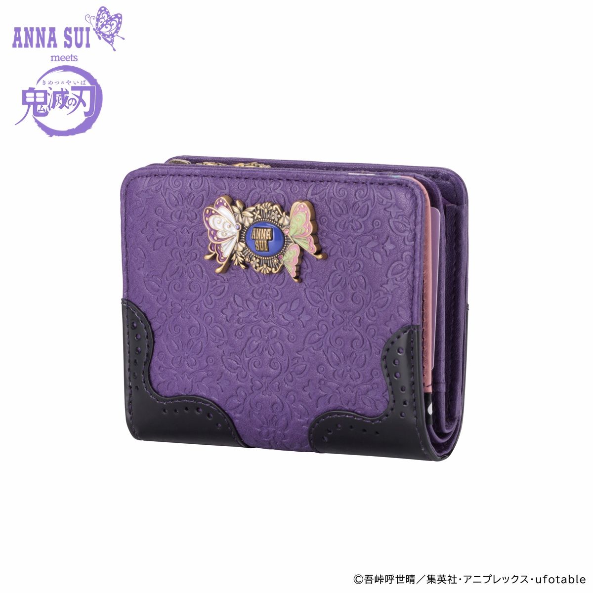 鬼滅の刃×ANNA SUI　二つ折り財布【2021年12月発送】