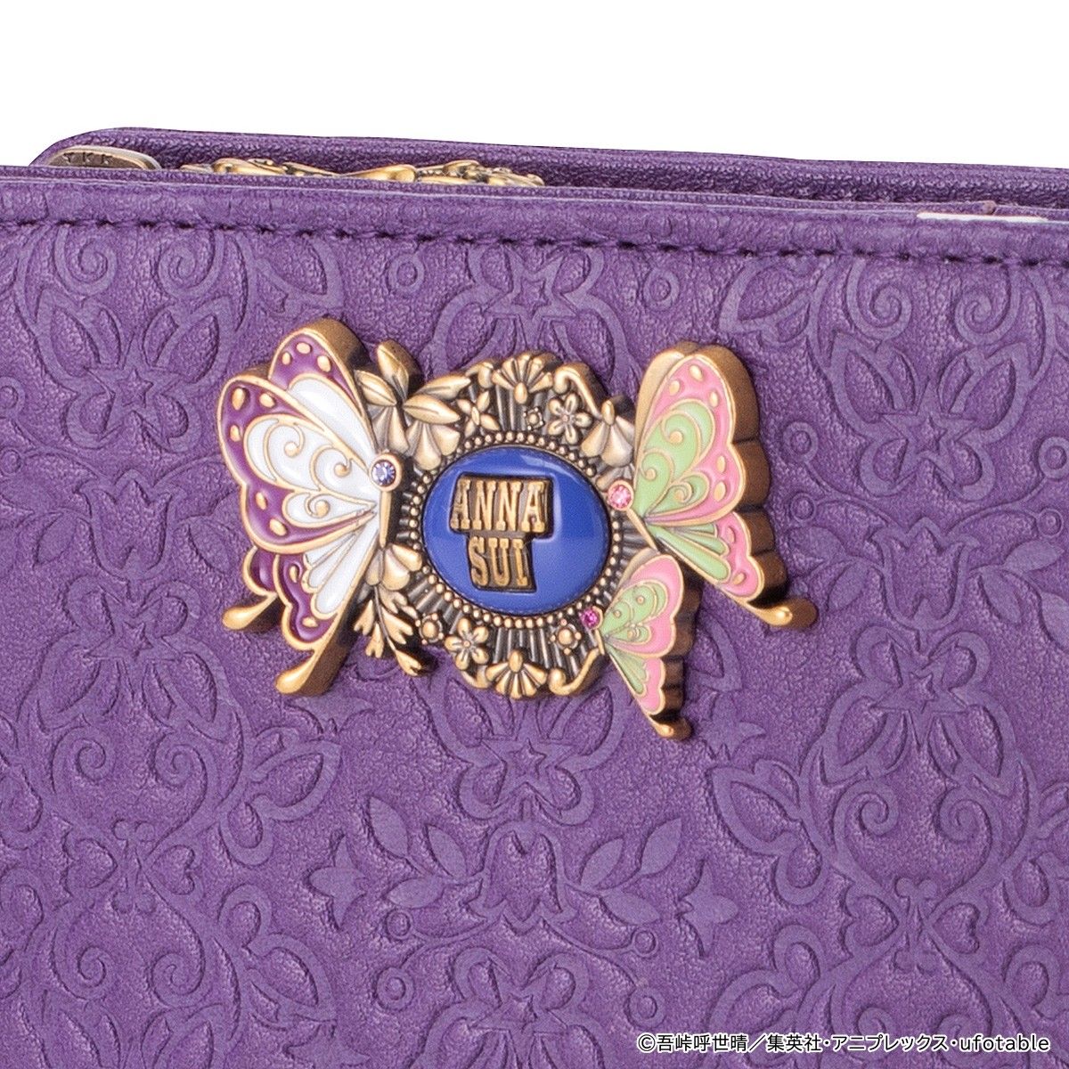 財布ANNA SUI 鬼滅の刃 二つ折財布 - 財布