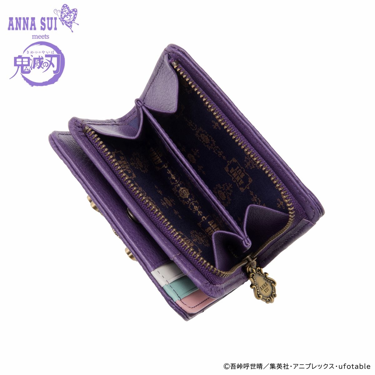 鬼滅の刃×ＡＮＮＡ ＳＵＩ コラボ バッグ&財布3種セット 竈門禰豆子