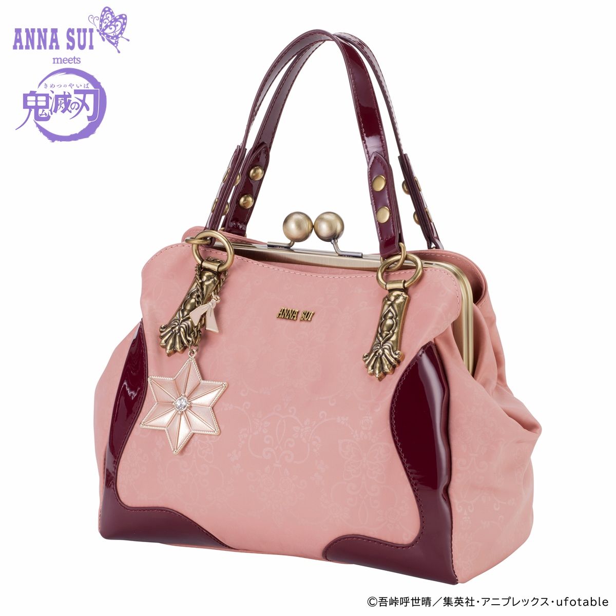 新品未使用　鬼滅の刃×ANNA SUI　バッグ　胡蝶姉妹