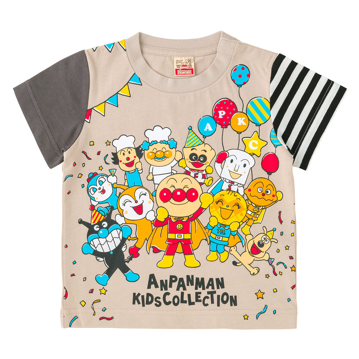 卓出 アンパンマンキッズコレクション Tシャツ パーティ 100cm