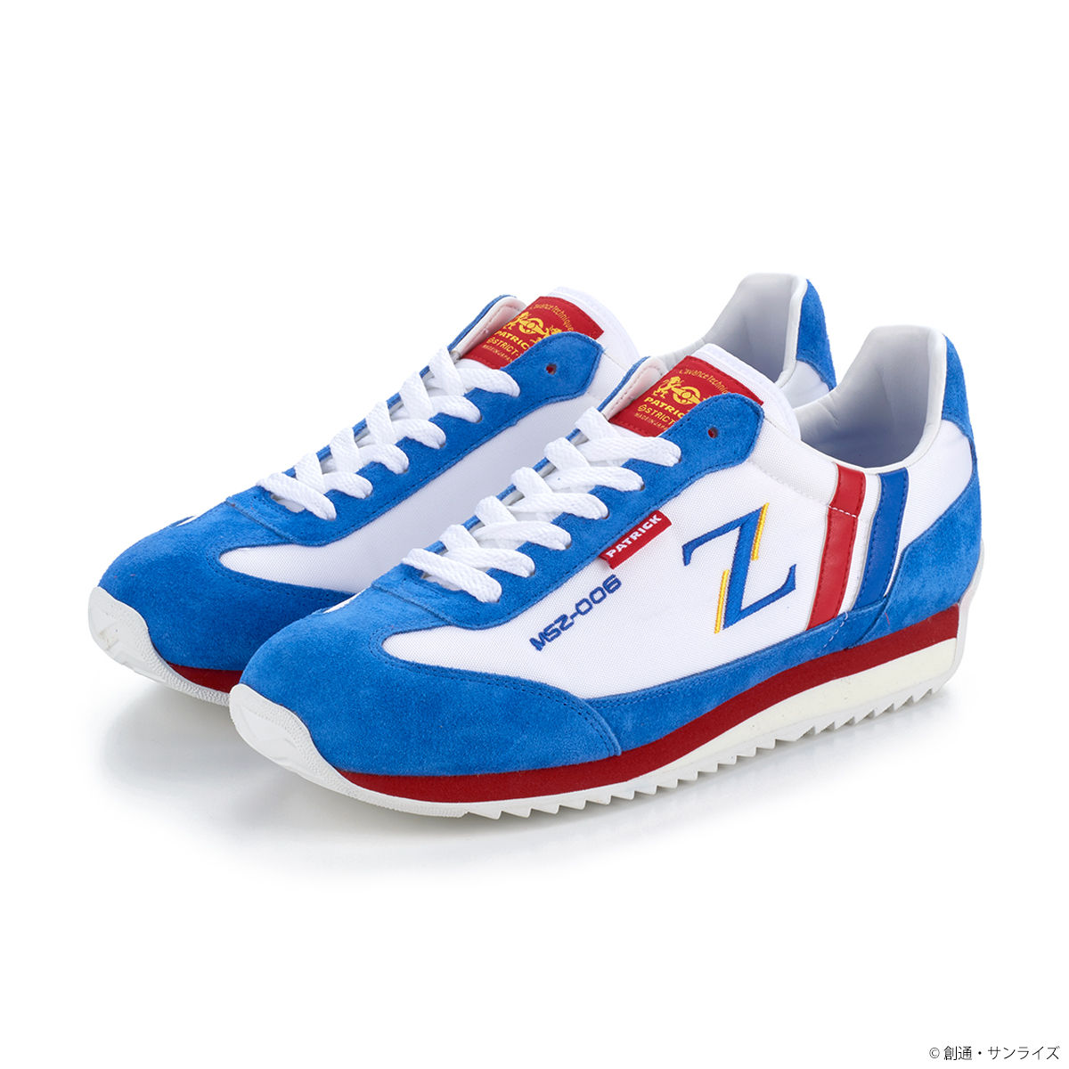 STRICT-G × PATRICK『機動戦士Zガンダム』スニーカー マラソン Z