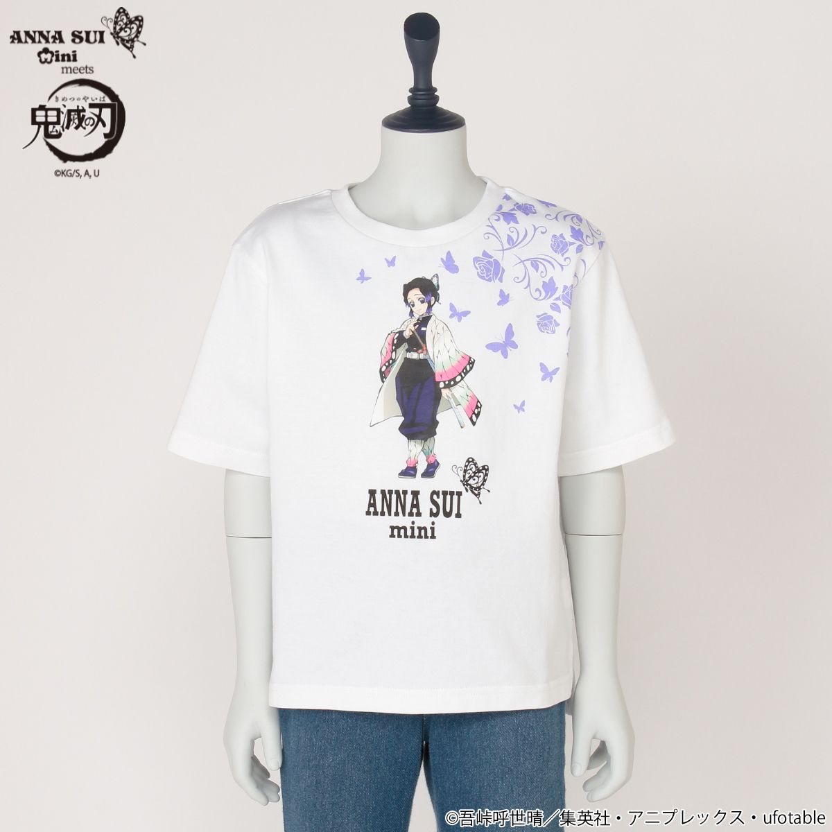 鬼滅の刃×ANNA SUI mini ＴシャツB 胡蝶しのぶ【2022年3月発送】 | 鬼