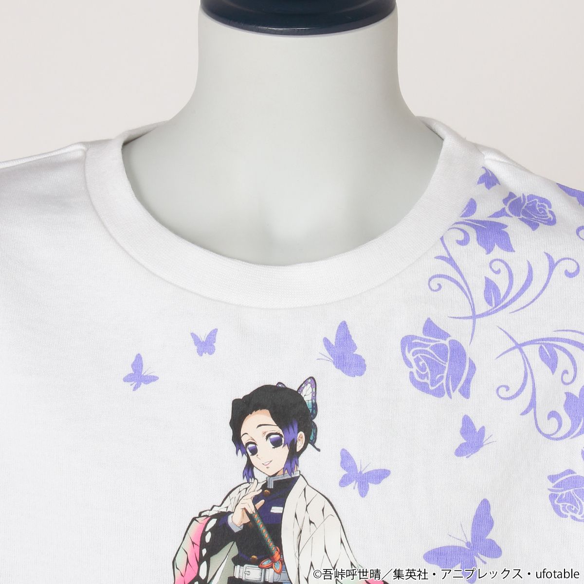 ????鬼滅の刃×ANNA SUI mini　ＴシャツB　胡蝶しのぶ????