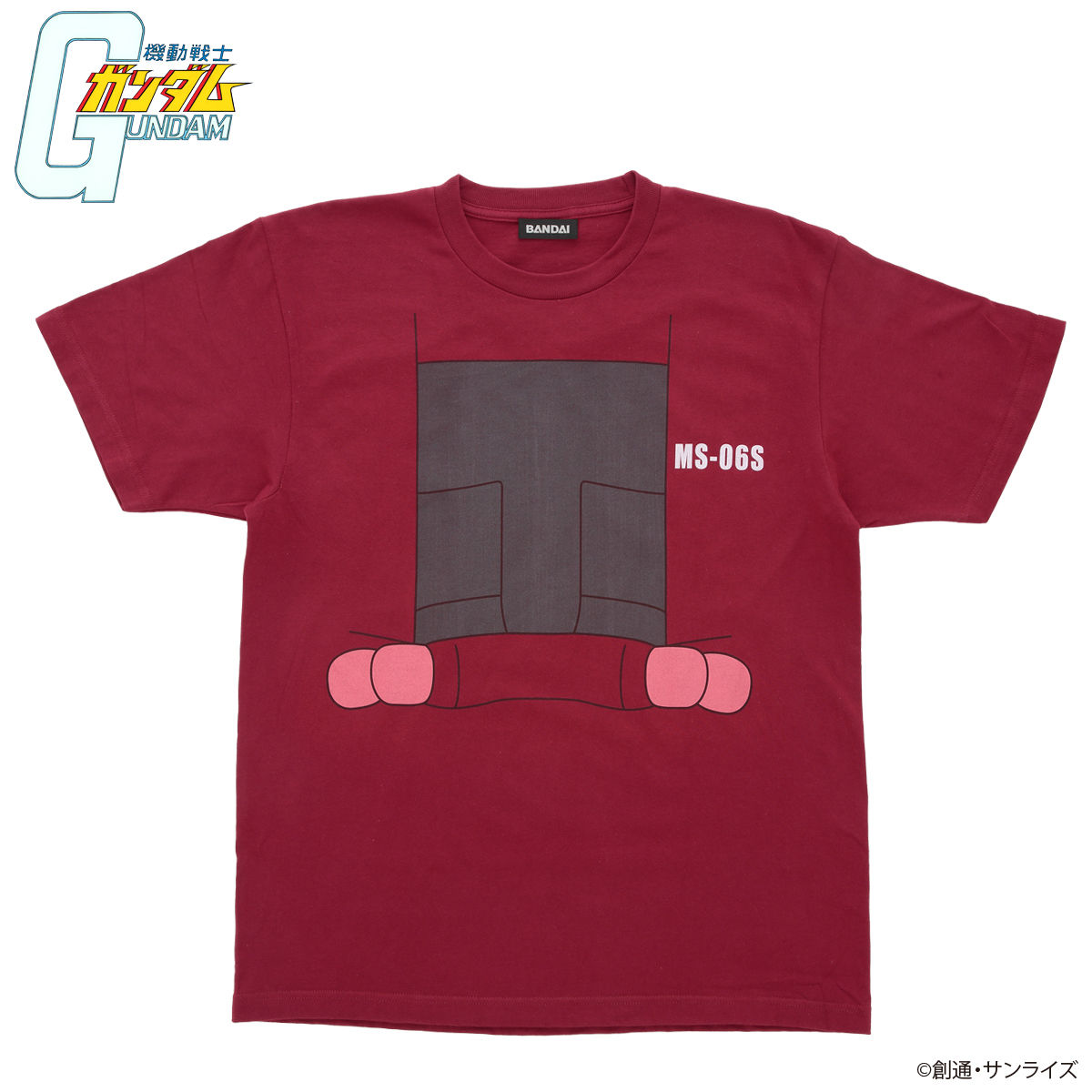BANDAI MS-06S シャア専用ザク Tシャツ XL 新品タグ付】BANDAI シャア専用ザク sizeXL フルカラーTシャツ黒