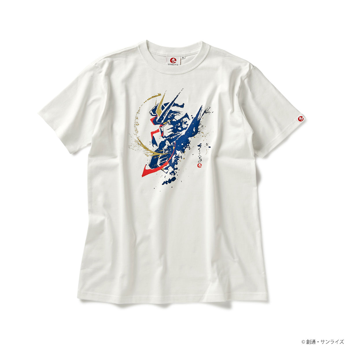 STRICT-G JAPAN 『機動戦士ガンダム SEED』 Tシャツ 筆絵風フリーダム 