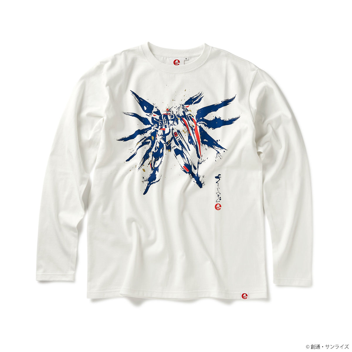 STRICT-G JAPAN 『機動戦士ガンダム SEED』長袖Tシャツ 筆絵風