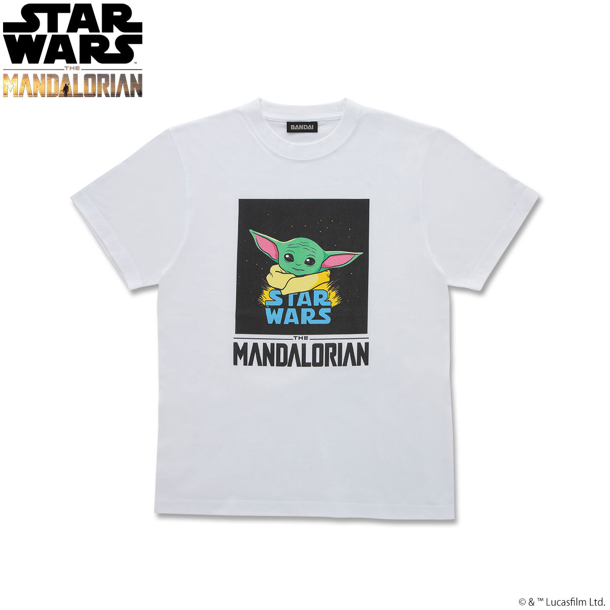 マンダロリアン the mandalorian the child comic柄 Tシャツ