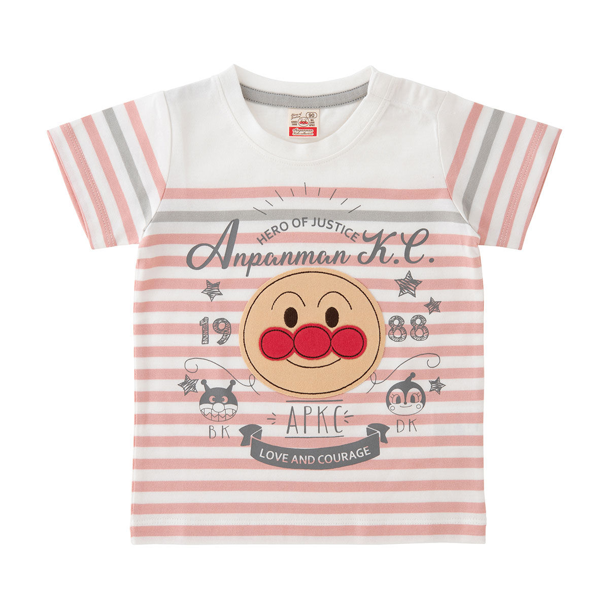 顔アップリケマリンTシャツ | それいけ！アンパンマン ファッション