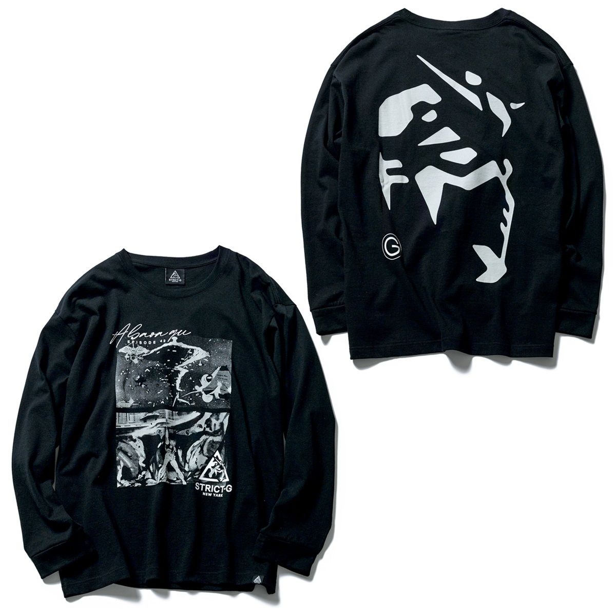 【関税込み】GR10K オフホワイト レイヤード 長袖Tシャツ OFFSHORE（オフショア）の「【コラボ企画】LOOSE LS TEE/ルーズ