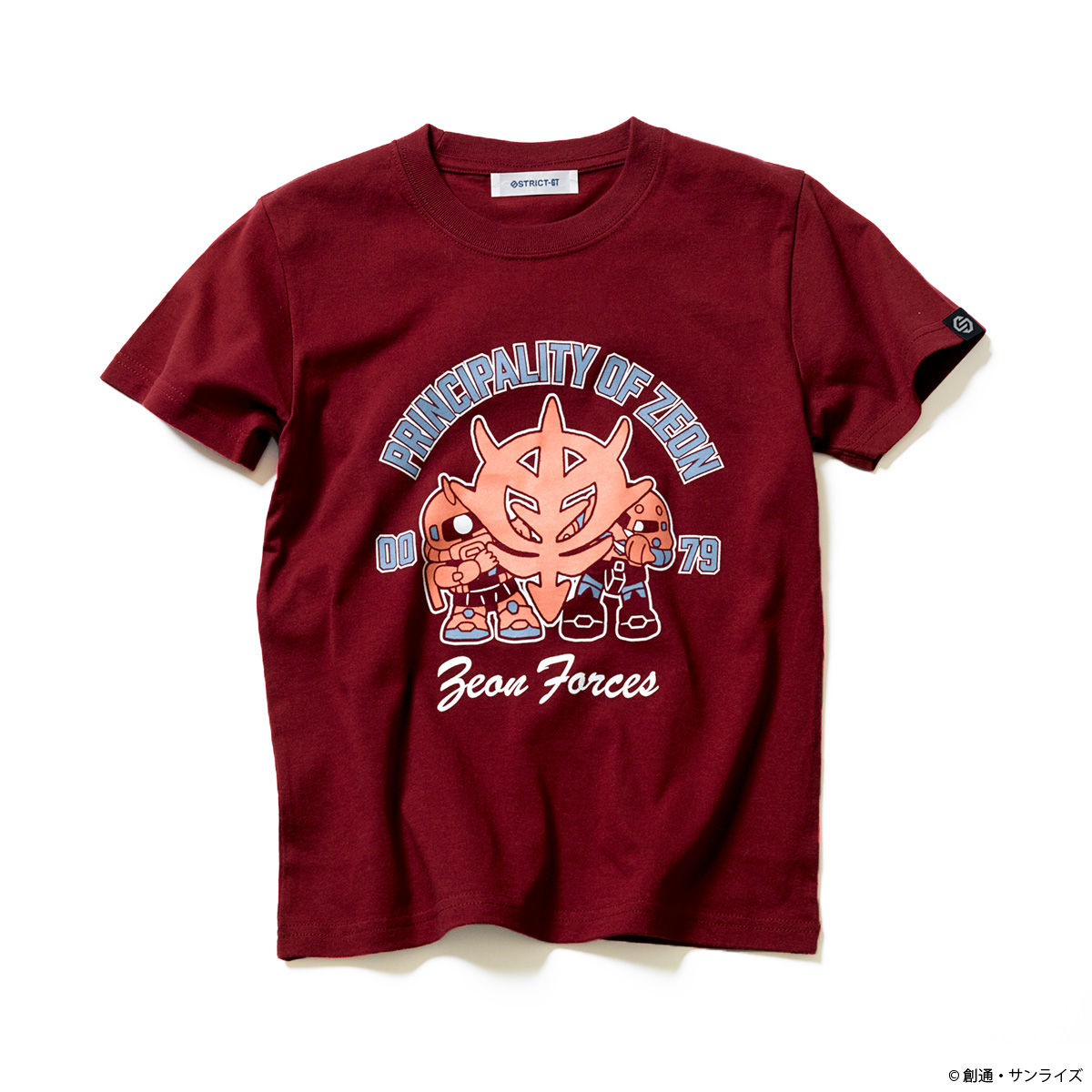 【ネット限定】 STRICT-G『機動戦士ガンダム』 キッズTシャツ ZEON FORCES柄 Tシャツ・アパレル