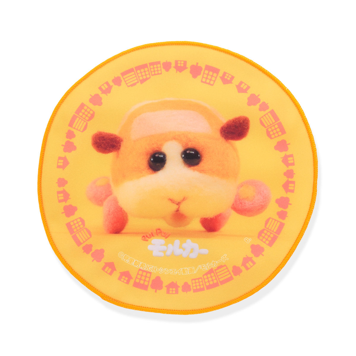 PUI PUI モルカー 丸型ミニタオル | ファッション・アクセサリー