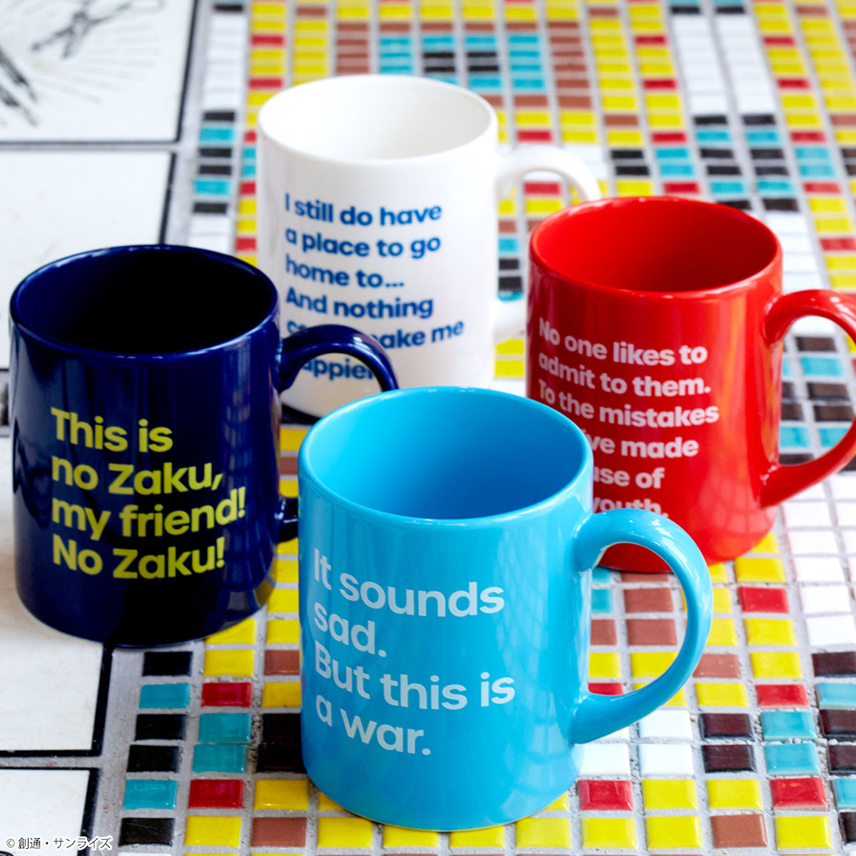 Strict G 機動戦士ガンダム Famous Lines マグカップ 第36話 スレッガー ロウ 機動戦士ガンダム 趣味 コレクション バンダイナムコグループ公式通販サイト