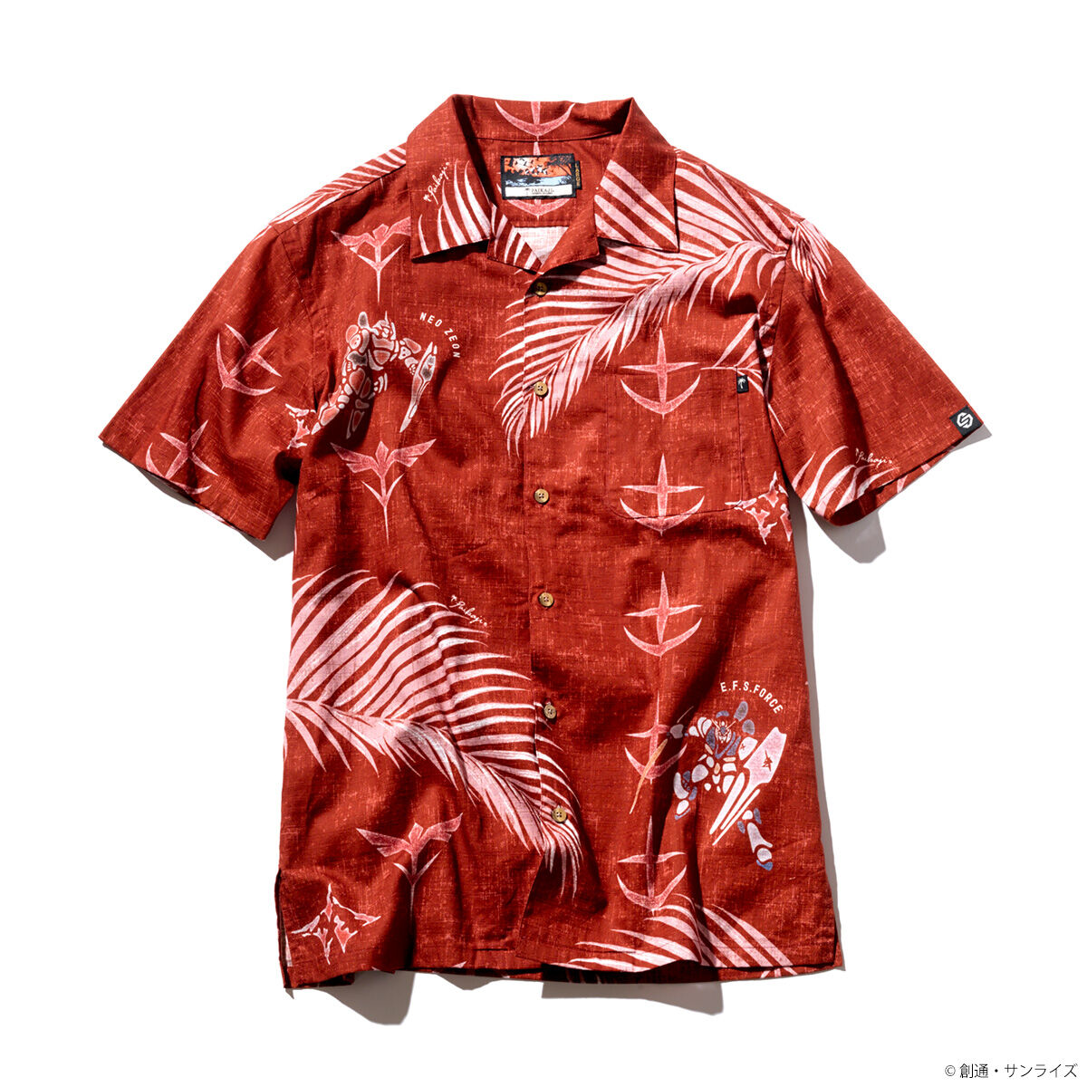 激レア未使用級☆STRICT-G機動戦士ガンダム　逆襲のシャアシャンブレーシャツ STRICT-G『機動戦士ガンダム 逆襲のシャア』シャンブレーシャツ