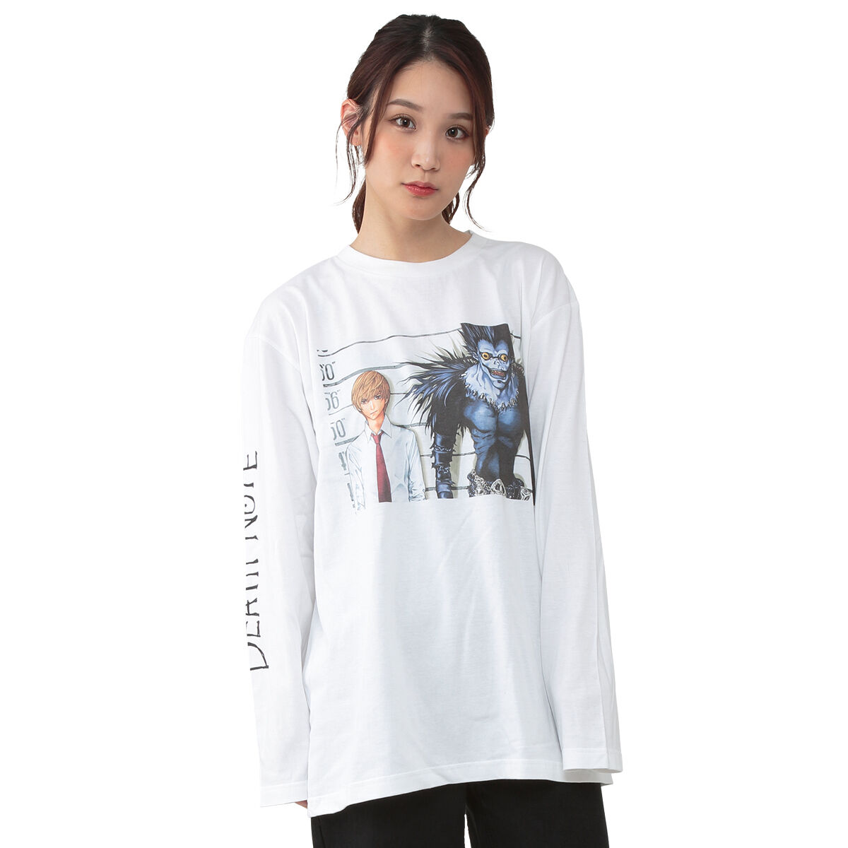 DEATH NOTE ロングスリーブTシャツ【二次受注：2022年3月お届け】 | ファッション・アクセサリー | アニメグッズ  ・おもちゃならプレミアムバンダイ｜バンダイナムコグループの公式通販サイト