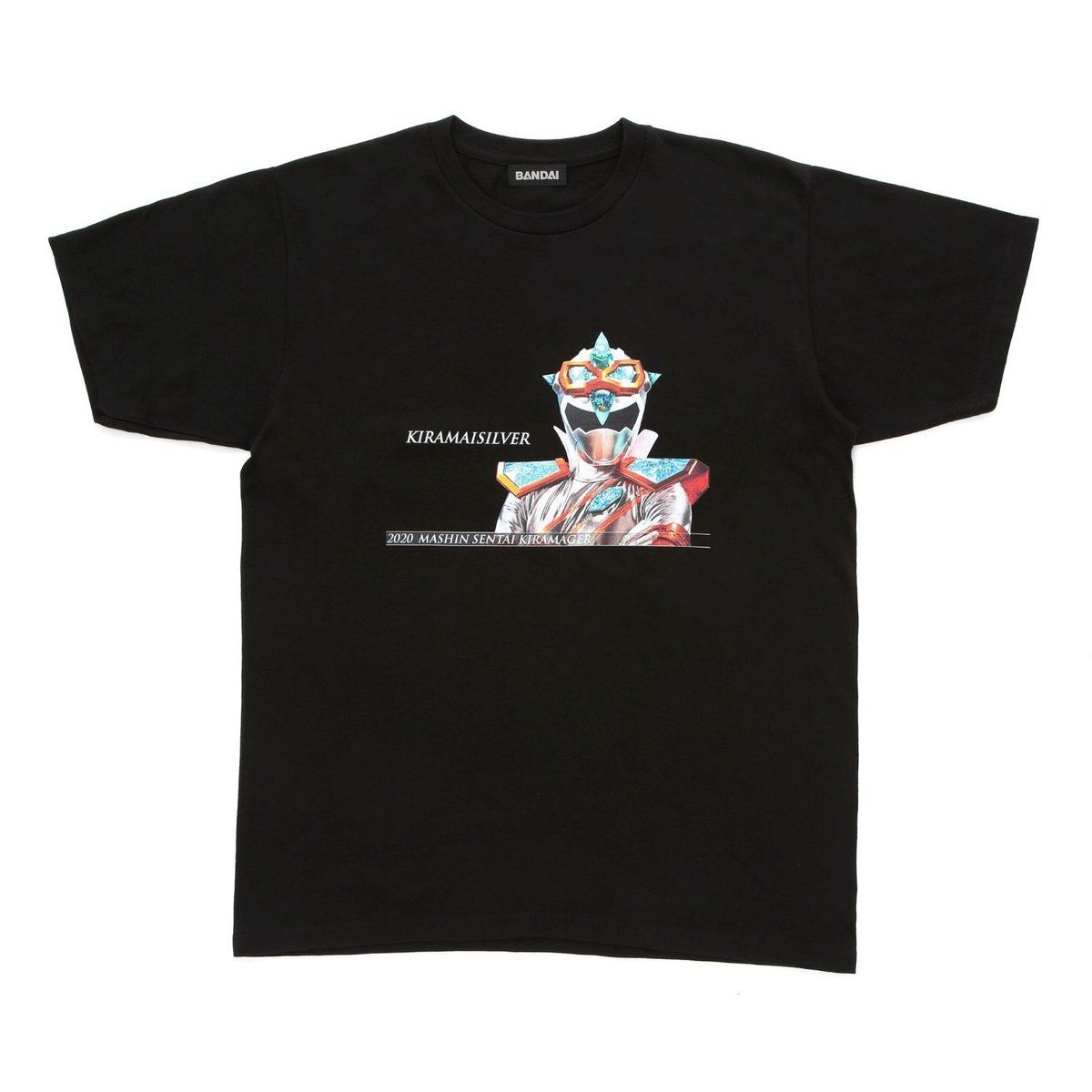 魔進戦隊 キラメイジャー キャスト スタッフ Tシャツ 黒 グレー - キャラクターグッズ