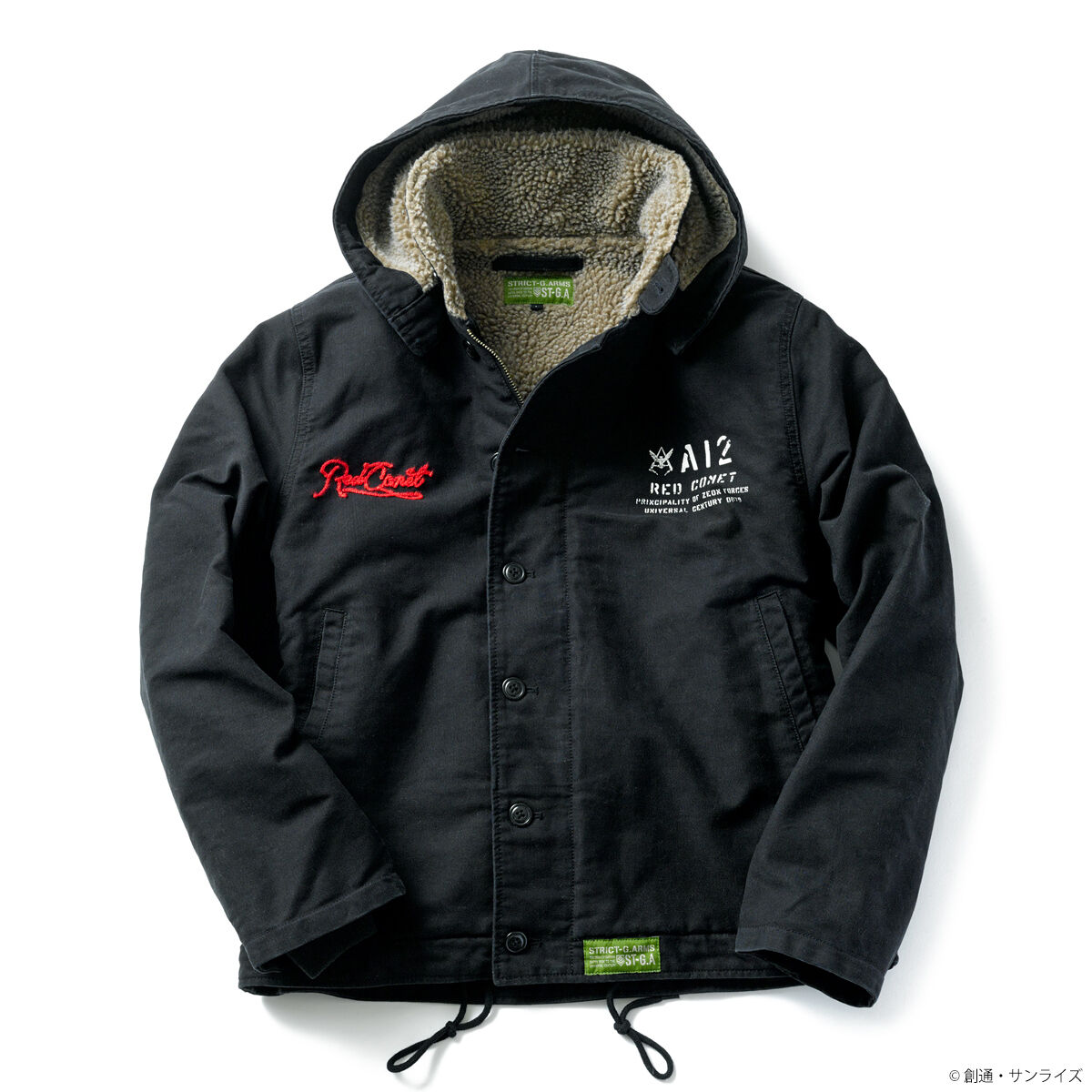 STRICT-G.ARMS『機動戦士ガンダム』フレンチデッキジャケット RED