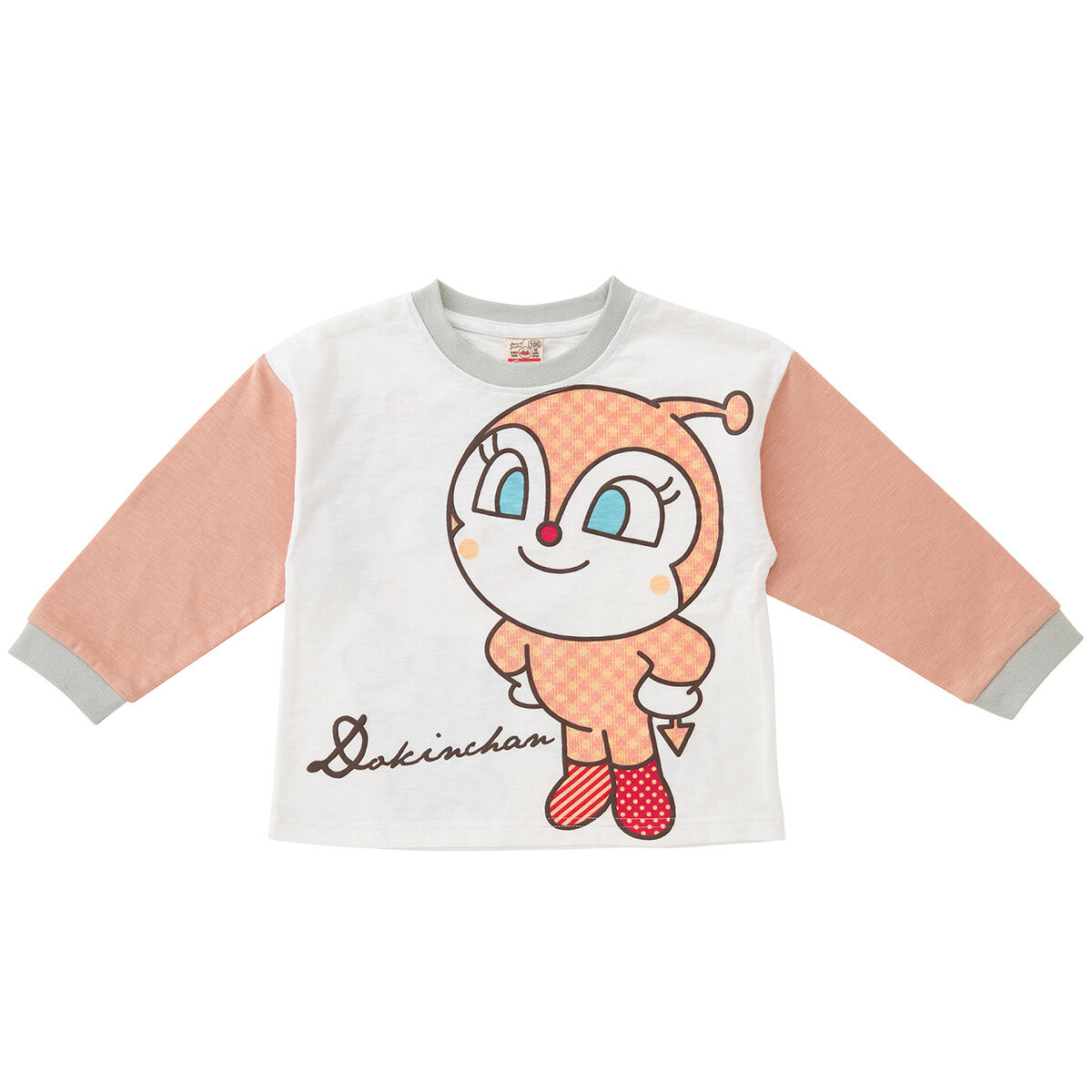 ドキンちゃん コキンちゃん柄長袖Tシャツ | それいけ！アンパンマン 