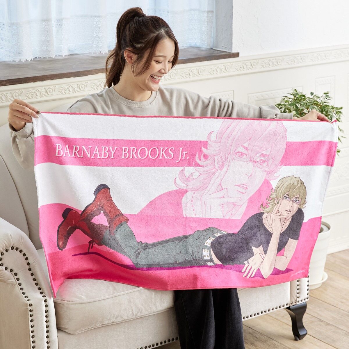 TIGER & BUNNY バスタオル ポスター柄 | TIGER & BUNNY