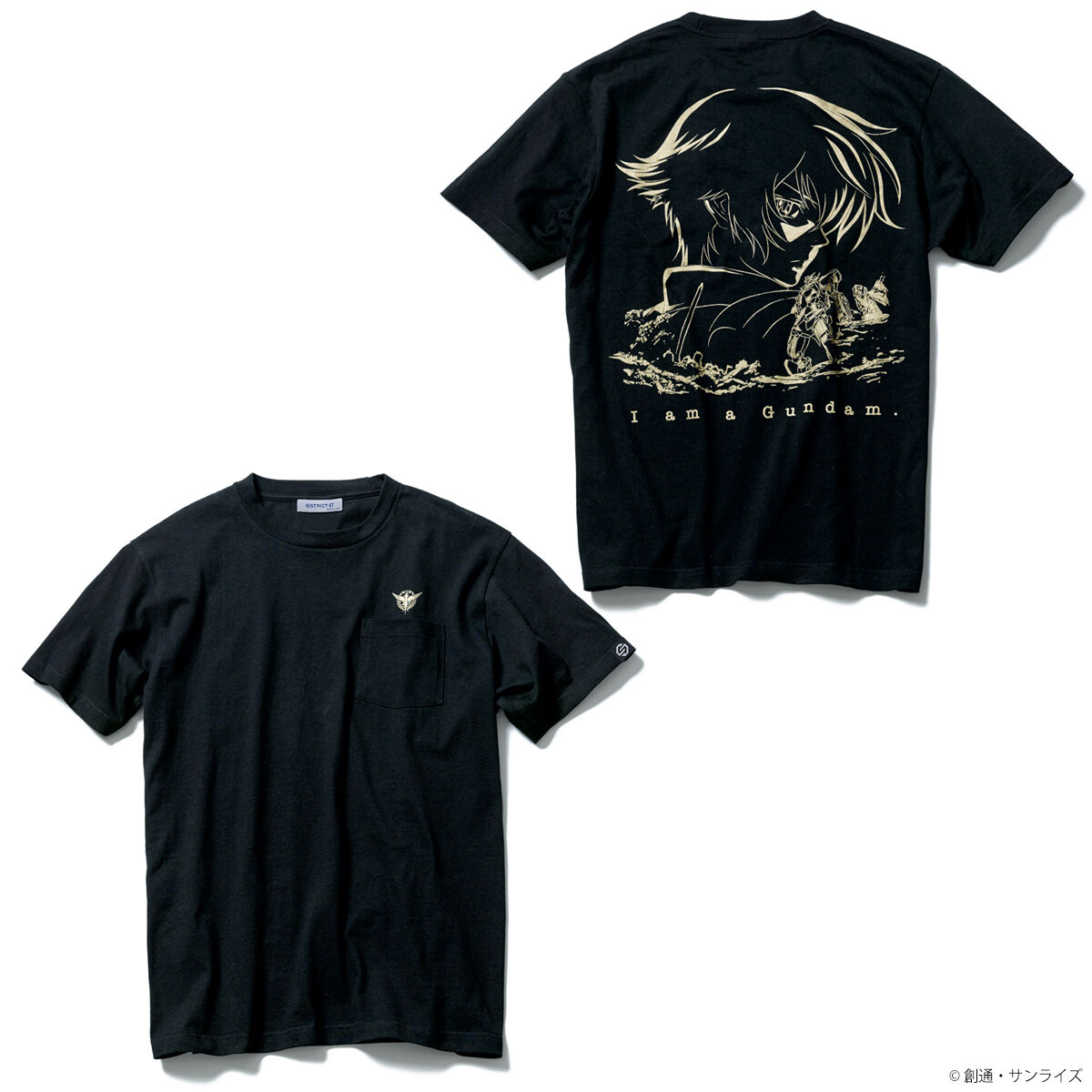 STRICT-G 『機動戦士ガンダム 00』 ポケットＴシャツ 刹那・F