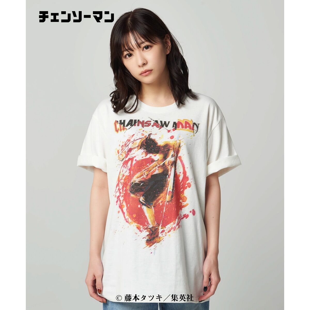 チェンソーマン【glamb】Tシャツ | チェンソーマン | アニメグッズ ・おもちゃならプレミアムバンダイ｜バンダイナムコグループの公式通販サイト