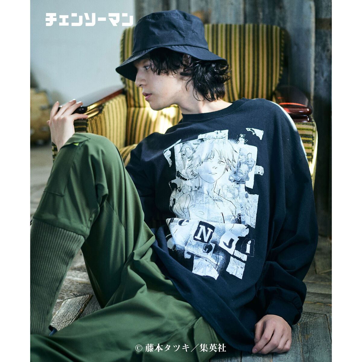 売り本物【超限定コラボ】グラム×チェンソーマンマキマビッグプリントtシャツ超入手困難 トップス