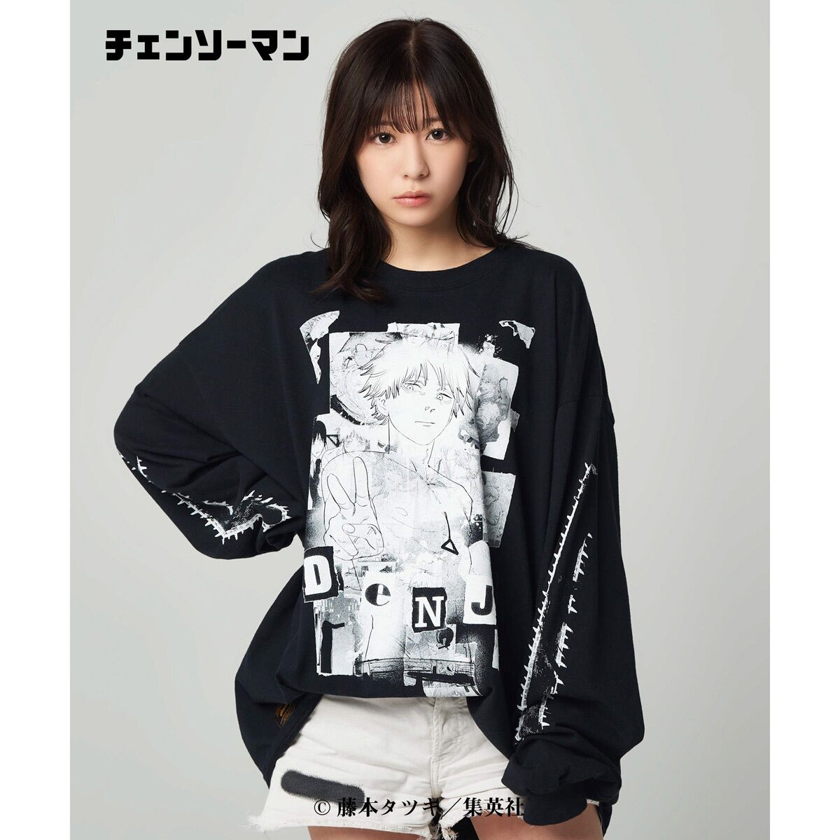 チェンソーマンglambロンT サイズS - Tシャツ/カットソー(七分/長袖)