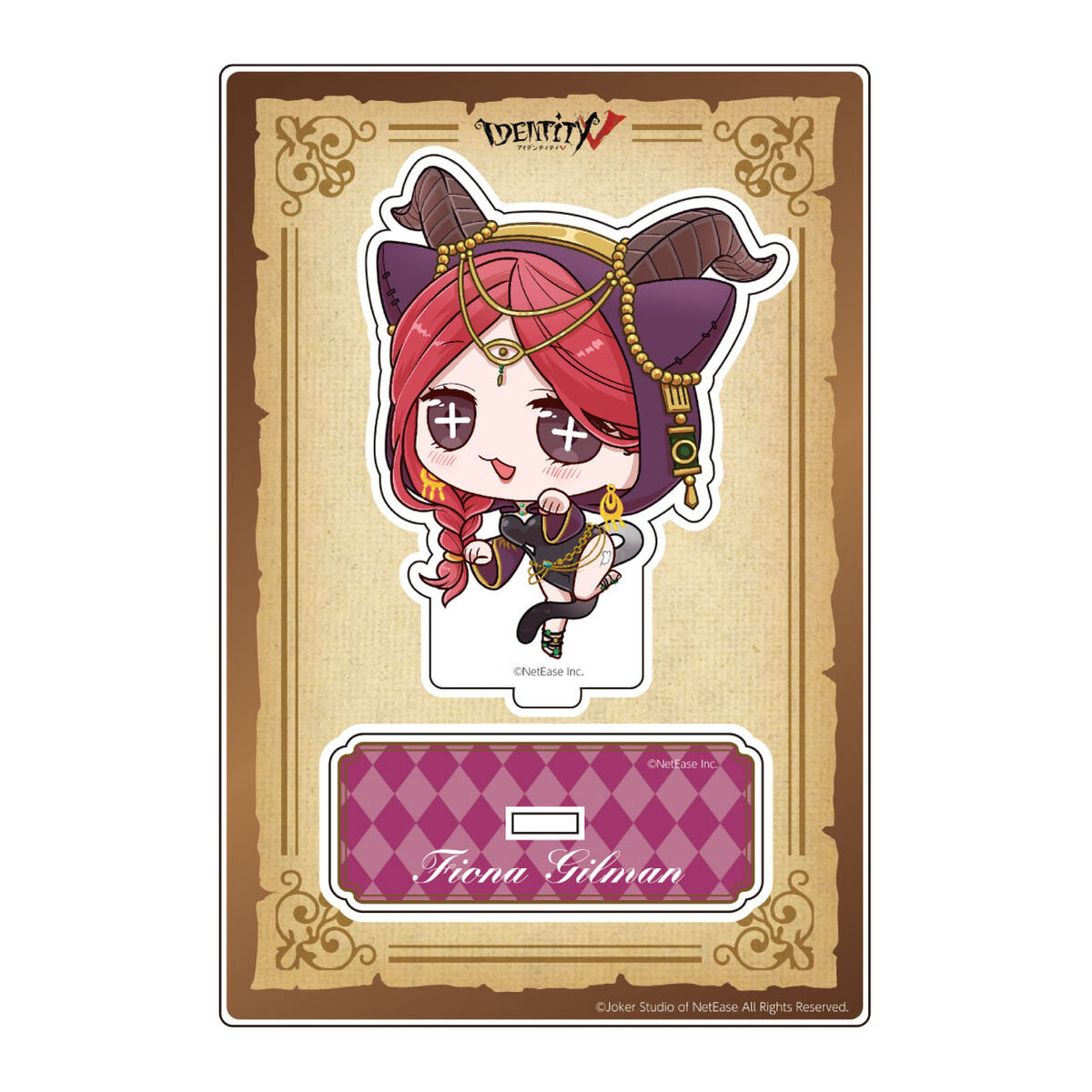 IdentityV in NAMJATOWN」アクリルスタンド（ねこ耳ちびキャラ