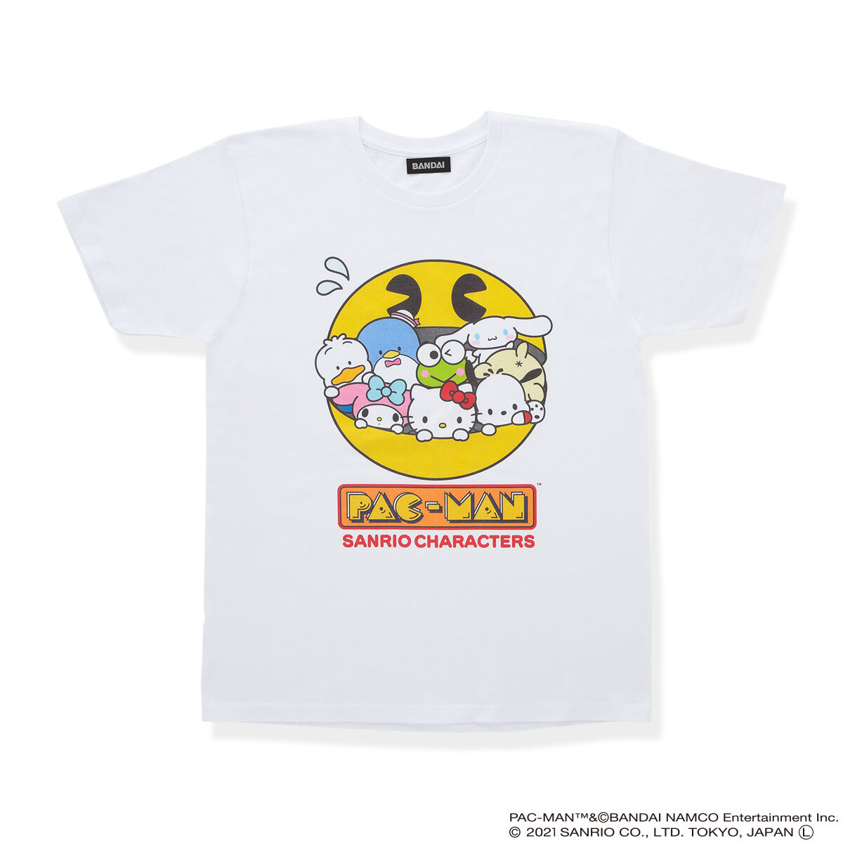 パックマン×サンリオキャラクターズ Tシャツ (全3種) | サンリオ