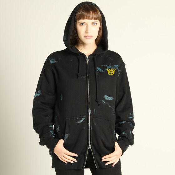 仮面ライダービルド×h.NAOTO コラボパーカー（アート加工） 万丈