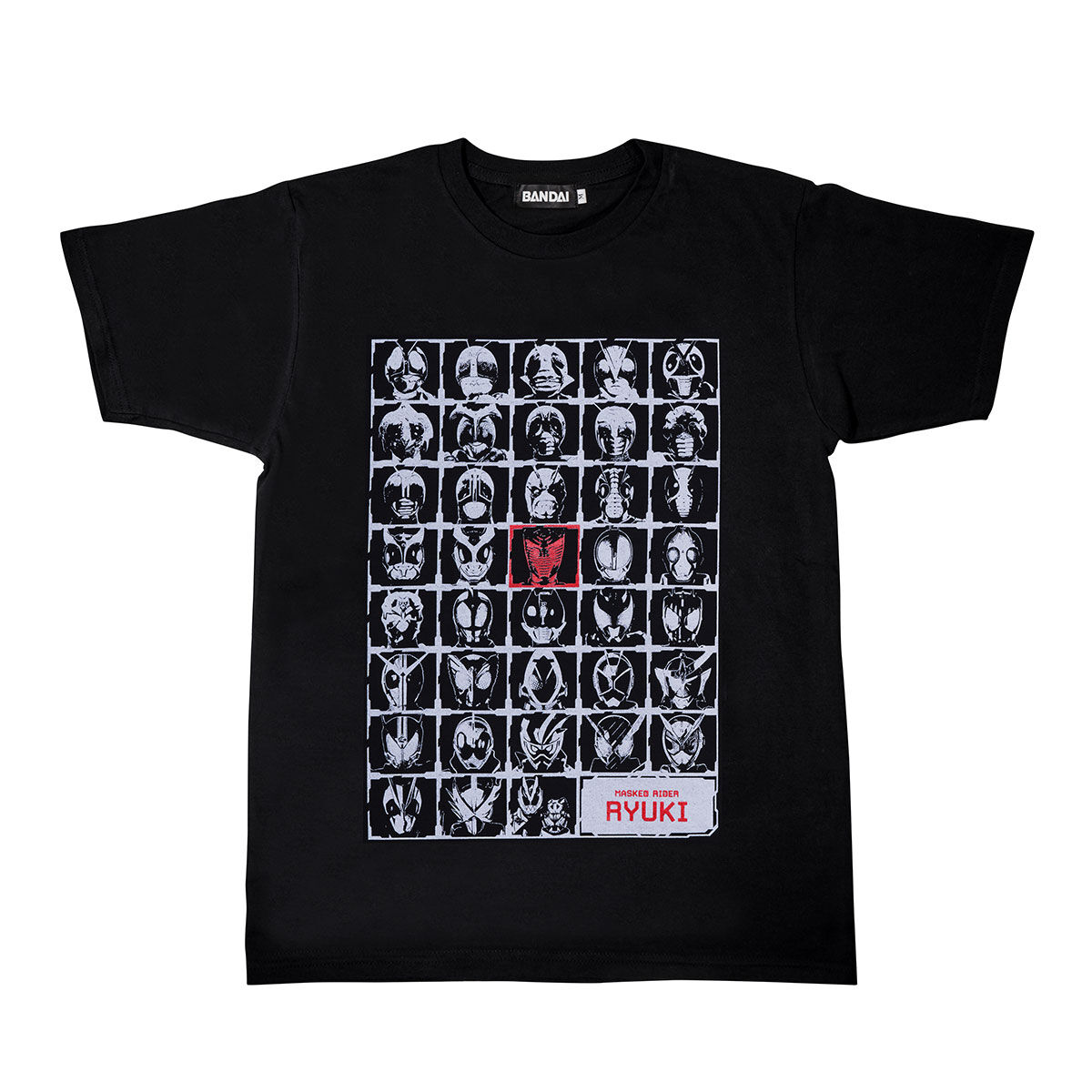 Lサイズ※ 【ハピクロ！】 運命の仮面ライダーTシャツ | 仮面ライダー