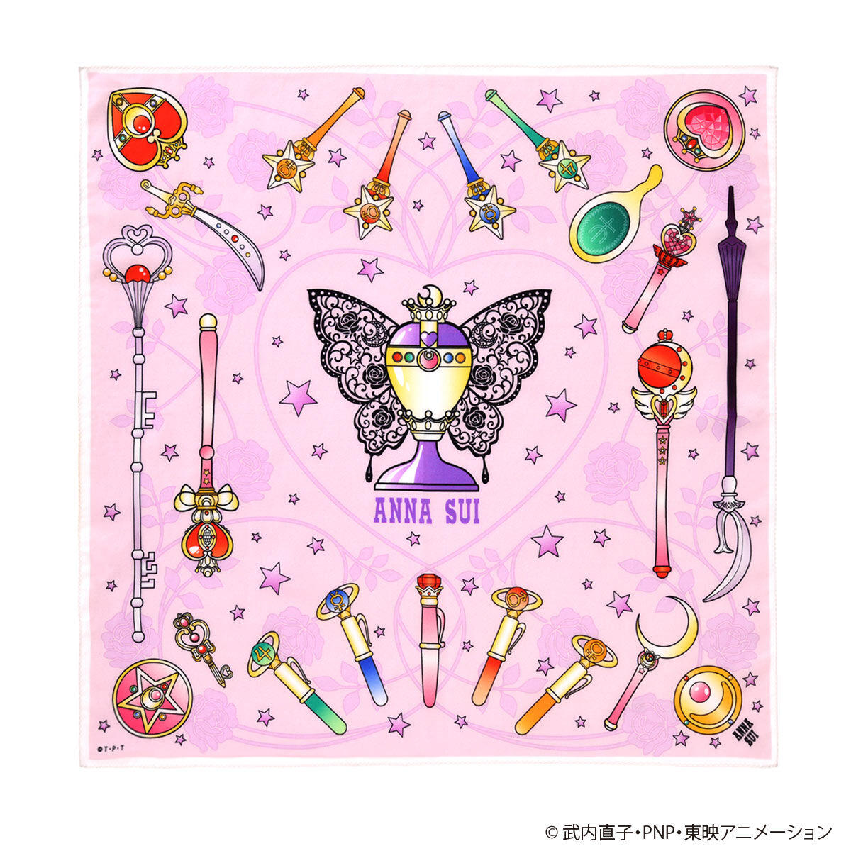 美少女戦士セーラームーン×ANNA SUI プリントハンカチ | 美少女